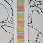 Coloured lines 58 2024, 113x21,  Acryl-Lack auf LW, € 450 SOLD